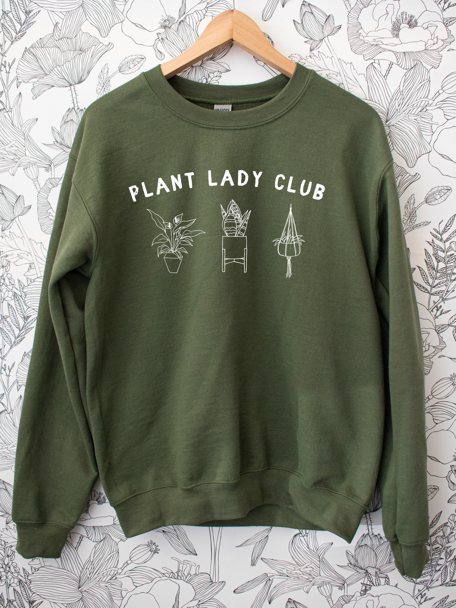 Crazy plant sales lady sweatshirt